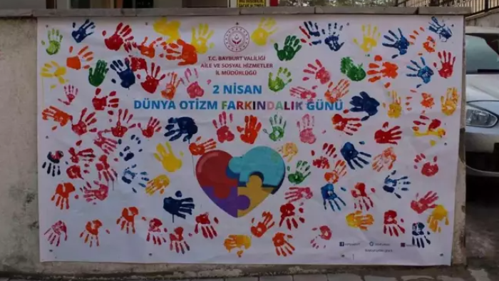 Bayburt'ta Otizm Farkındalık Günü Etkinlikleri