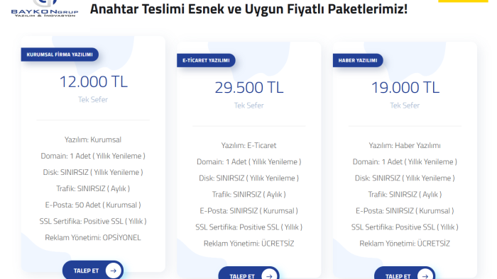 BAYKON GRUP YAZILIM & İNOVASYON / REKLAM