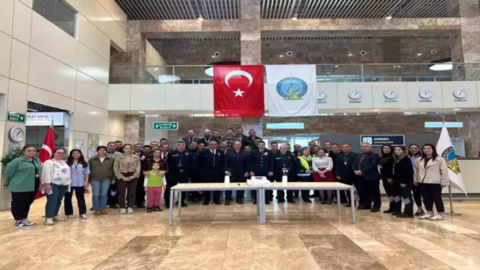 Sinop Havalimanı'nda Polis Teşkilatı'nın 180. Yılı Kutlandı